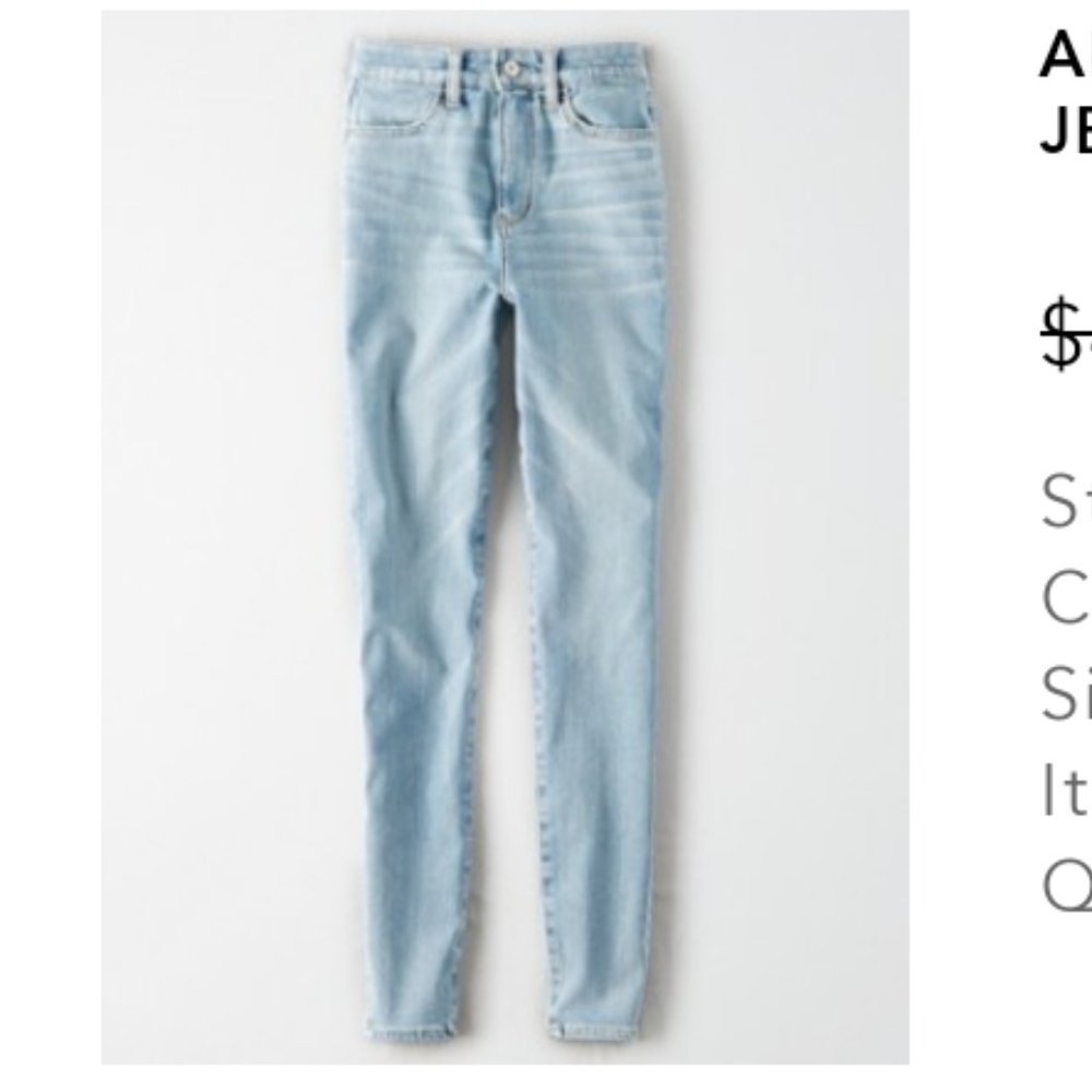 American Eagle Highest Waist Jegging 18L